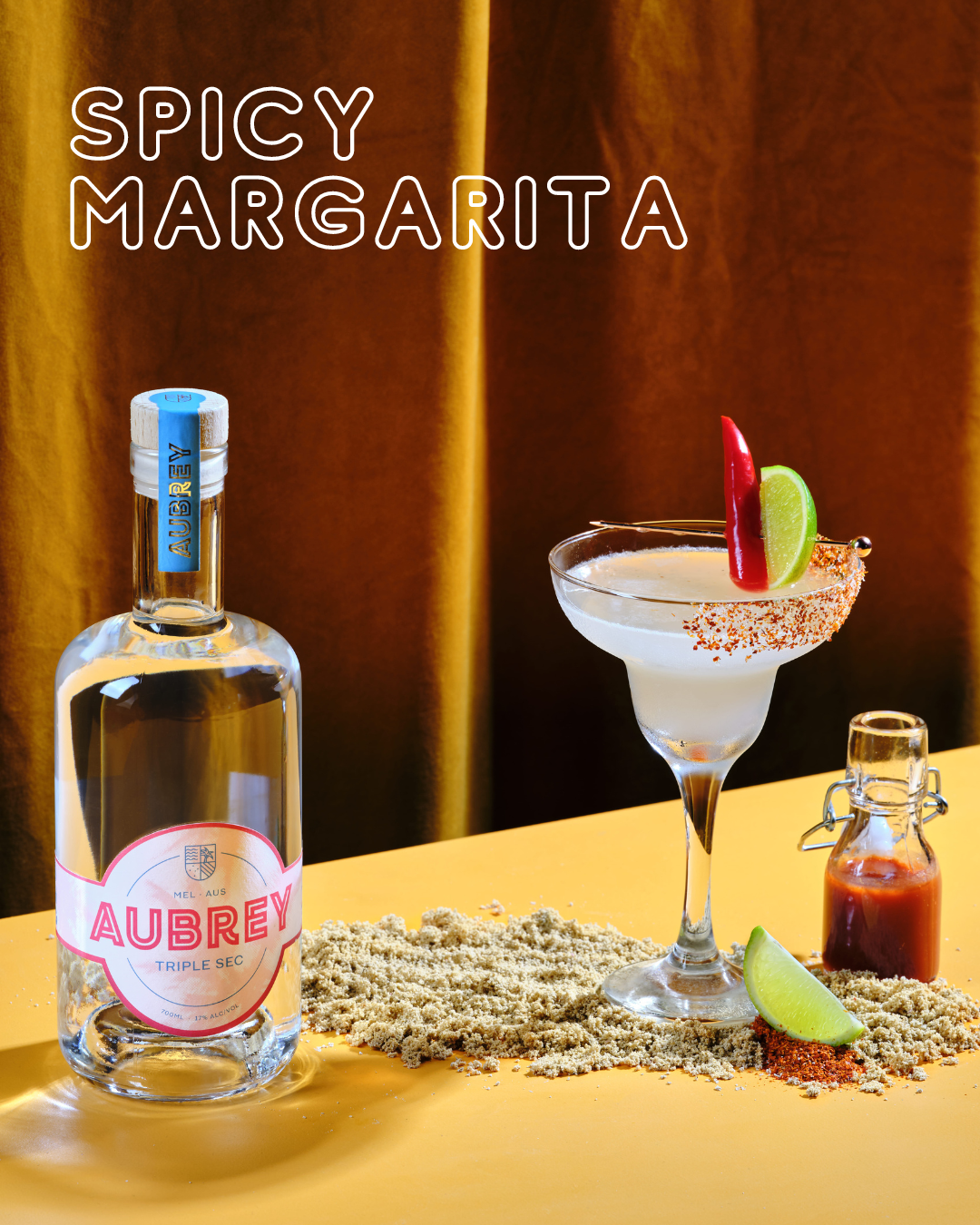 Aubrey Liqueurs Spicy Margarita